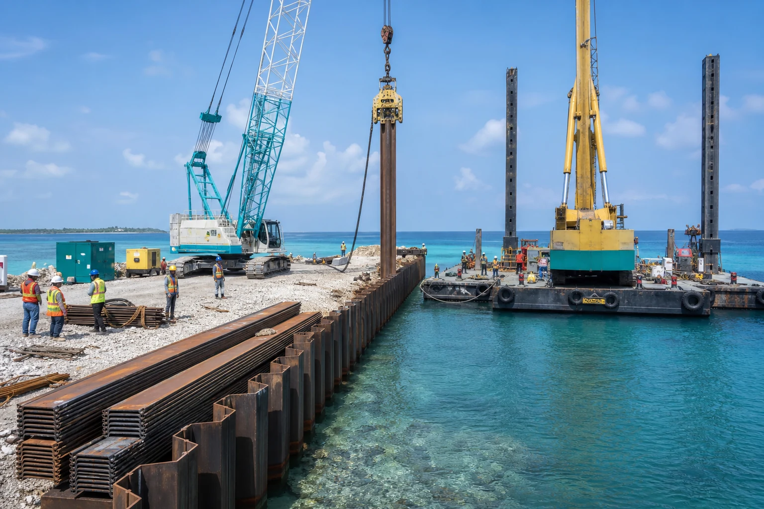 Port Sheet Piles